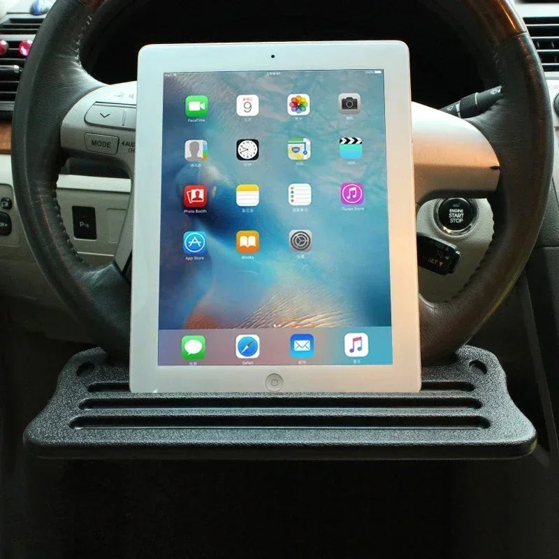 Portable Car Laptop Computer Desk Mount Stand Foldable Steering Wheel Dining Table Bracket Drink Food Coffee Tray Board Amagi Beauty World Shop