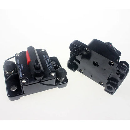 12-48VDC Circuit Breaker 50A 60A 80A 100A 150A 200A 250A 300A Car Truck Audio Resettable Fuse Circuit Breaker with Power Protect Beauty World Shop