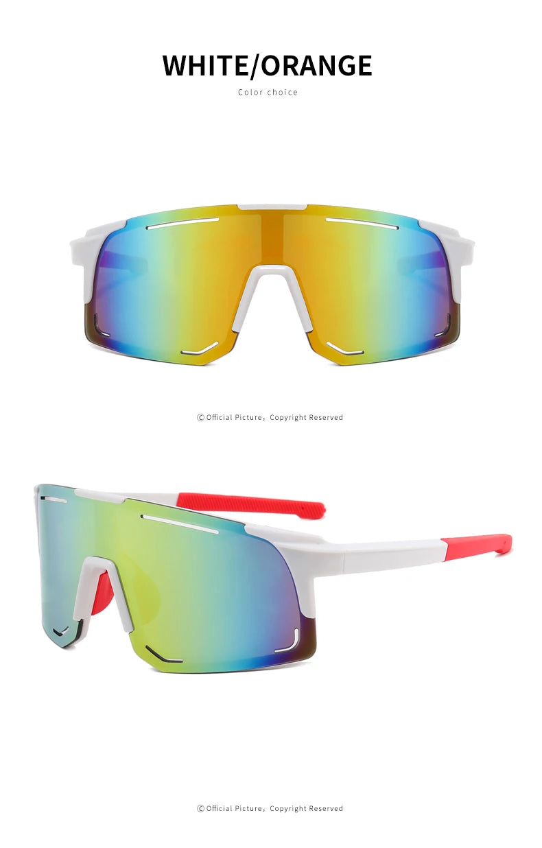Cycling Sunglasses UV Protection Windproof Glasses For Men Women Polarized Lens Hiking Road Riding Bike Sport Glasses Eyewear Beauty World Shop