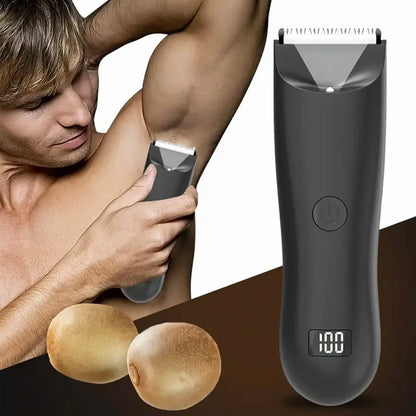 2026 Men's Body Trimmer, Electric Razor, Pubic and Underarm Hair Private Hair Trimmer, Ceramic Blade Men's Grooming Kit Beauty World Shop