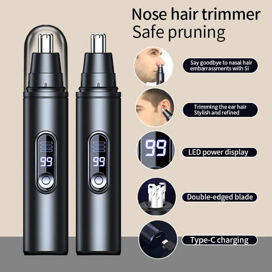 Mini Pocket Nose Hair Trimmer Painless Clipper Nose Ears Hair Eyebrow Waterproof Portable Trimmer For Men Women Beauty World Shop