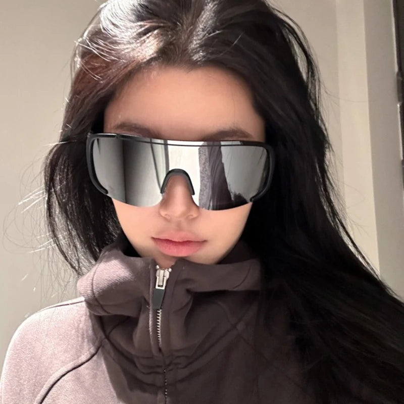 New Y2K Style Cycling Sunglasses Windproof Glasses for Men Women Retro-Reflective Sheeting Lens Road Riding Sport Glasses Beauty World Shop