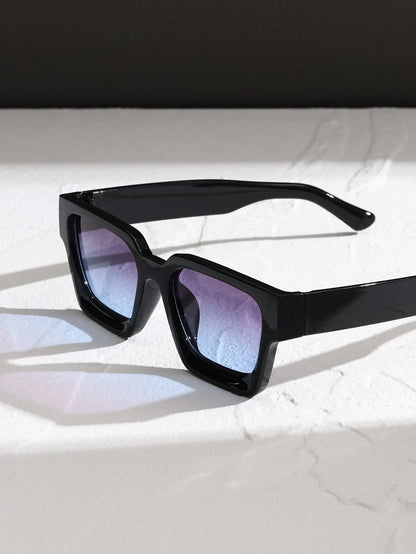 1/2 PC S Classic Fashion Square Plastic Frame Women Sunglasses For Men Daily Life Shades Eyewear Accessories. Beauty World Shop