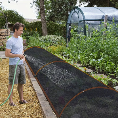 Black Shade Cloth Sunblock Mesh Cover Taped Edge With Grommets, Sun Net For Pergola, Plants Greenhouse, Gardens, Patio, Canopy Beauty World Shop