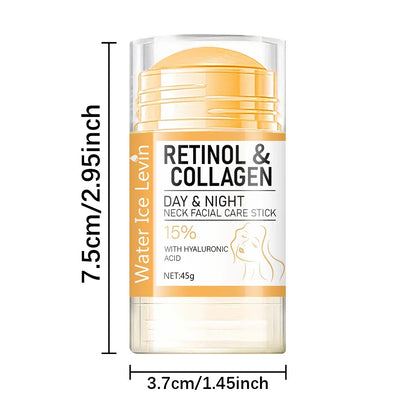 Retinol and Collagen Facial Neck Cream, Lifting Neck, Firming and Moisturizing Skin, Powerful Moisturizing Neck and Facial Skin, Brightening Neck Texture Beauty World Shop