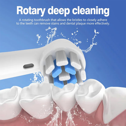Toothbrush Replacement Heads Compatible with Oral B iO 10 9 8 7 6 5 4 3 Series Electric Toothbrush, 4 Pack Brush Heads Beauty World Shop