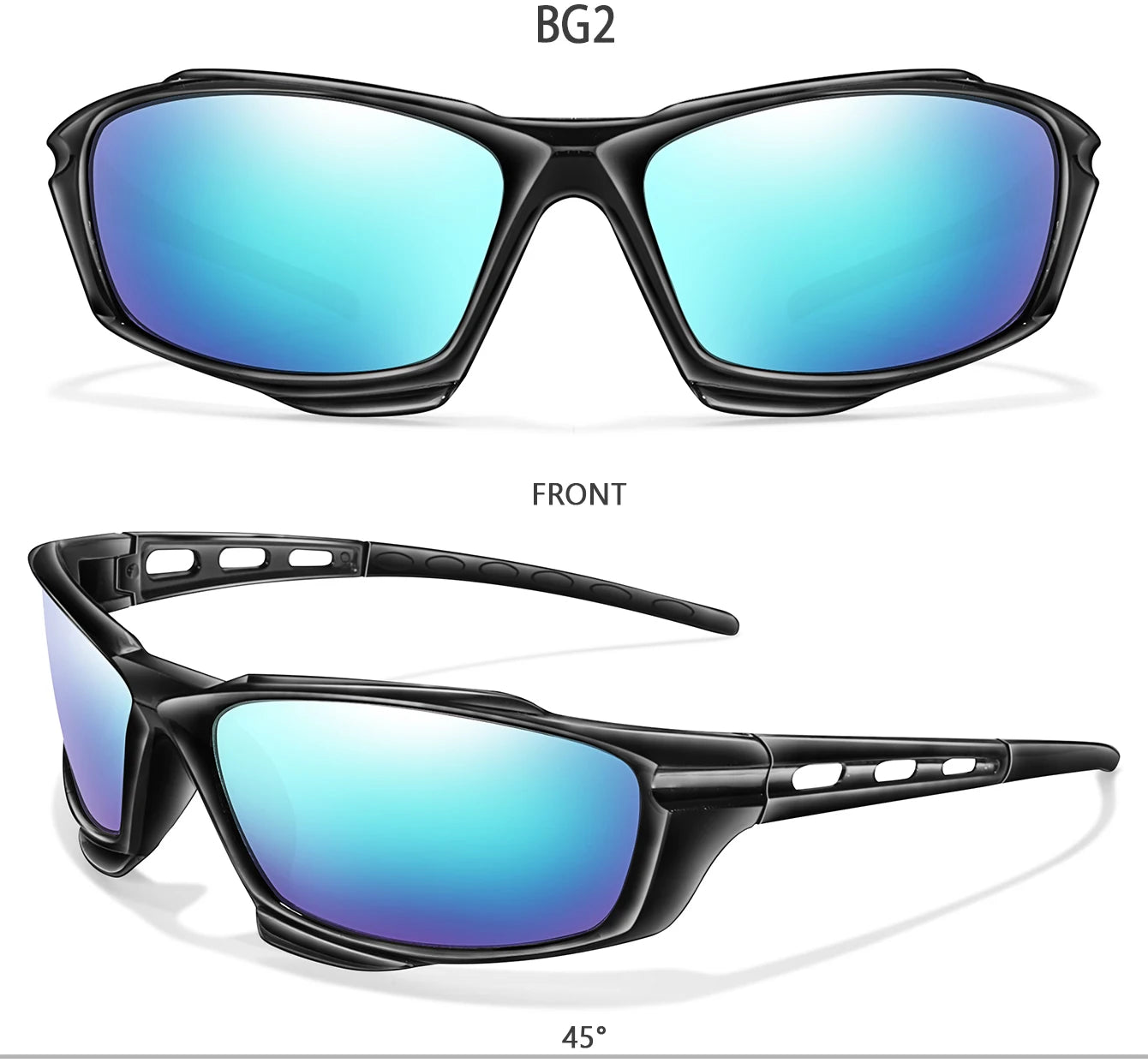 Polarized Sports Cycling Fishing Running Sunglasses Rayed Sun ciclismo Goggles Outdoor Polarized Sunglasses Men Women Eyewear Beauty World Shop