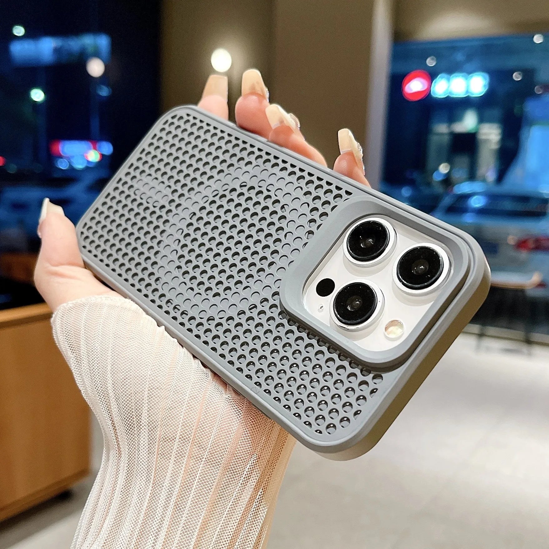 Magnetic For Magsafe Cooling Breathable Shell Case For iPhone 16 15 14 13 12 Pro Max Plus Shockproof Heat Dissipation Cover Case Beauty World Shop
