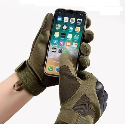 Men's and Women's Outdoor Mountaineering Hiking Wear-resistant Gloves Cycling Fitness Protective Gloves Beauty World Shop