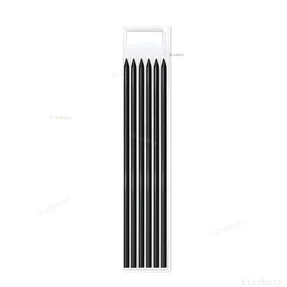 2.8mm Solid Carpenter Pencil Mechanical Pencil with Built-in Sharpener Carpentry Long Head Carpenter Pencil Stationery Supply Beauty World Shop