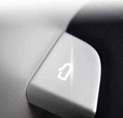 For Tesla Model 3 Highland Model Y Juniper/Launch 2025 Car Open Door Button Stickers 4X Handle Cover Interior Protection Trim Beauty World Shop