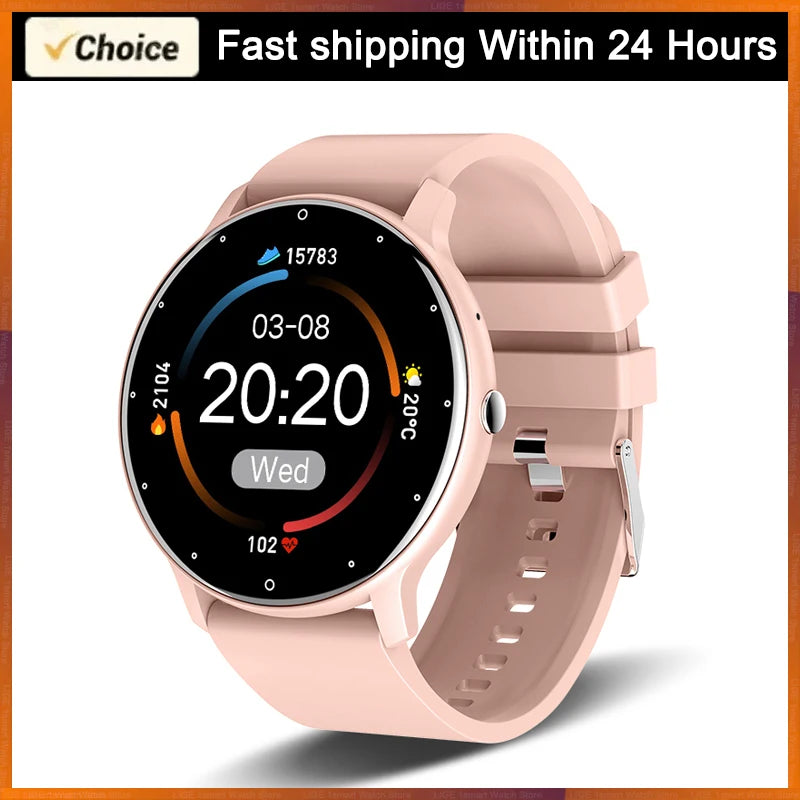 LIGE 2026 Smart Watch Women Men Ladies Gift Sport Fitness Men Watches Heart Rate Monitor Waterproof Smartwatch For Android IOS Beauty World Shop