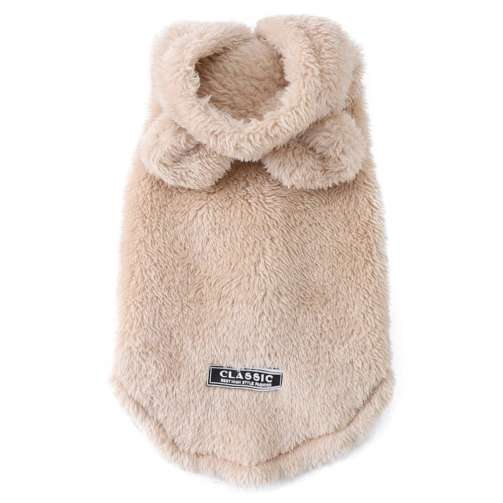 Autumn Winter Cat Clothes Soft Warm Cute Kitten Sweater Pet Fleece Costume For Small Medium Dogs Cats Kitty Sphynx Hoodies Coat Beauty World Shop