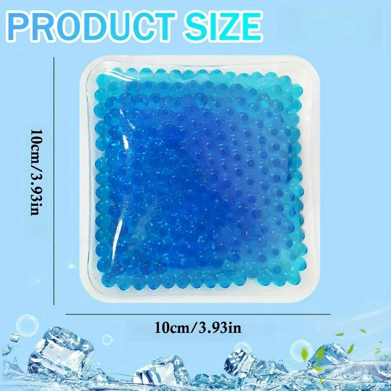 Flexible Reusable Hot Cold Gel Pack for Knee, Neck, Wrist, Ankle Pain Relief - Summer Cooling Pad, Family First Aid Essentia Beauty World Shop