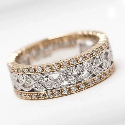 2025 New Irregular Ripple Inlay Zircon Hoop Rings For Women Birthday Gift Accessories Fashion Custom Jewelry Beauty World Shop