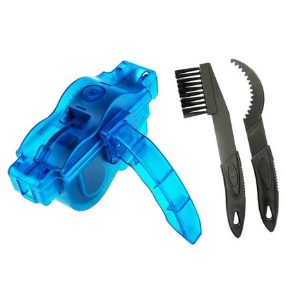 Portable Bicycle Chain Cleaner Bike Brushes Scrubber Wash Tool Mountain Cycling Cleaning Kit Outdoor Accessory Beauty World Shop