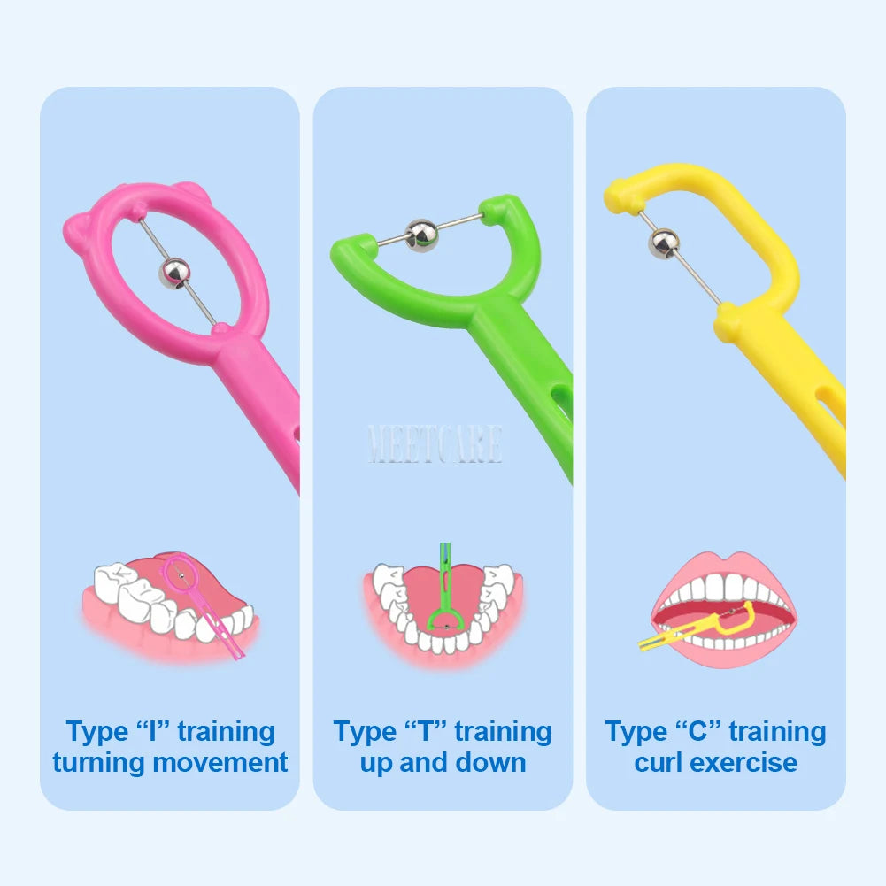 Children Mouth Tougue Tip Exerciser Trainer Oral Care Muscle Strenght Touge Training Tool Flexibility Stability Beauty World Shop