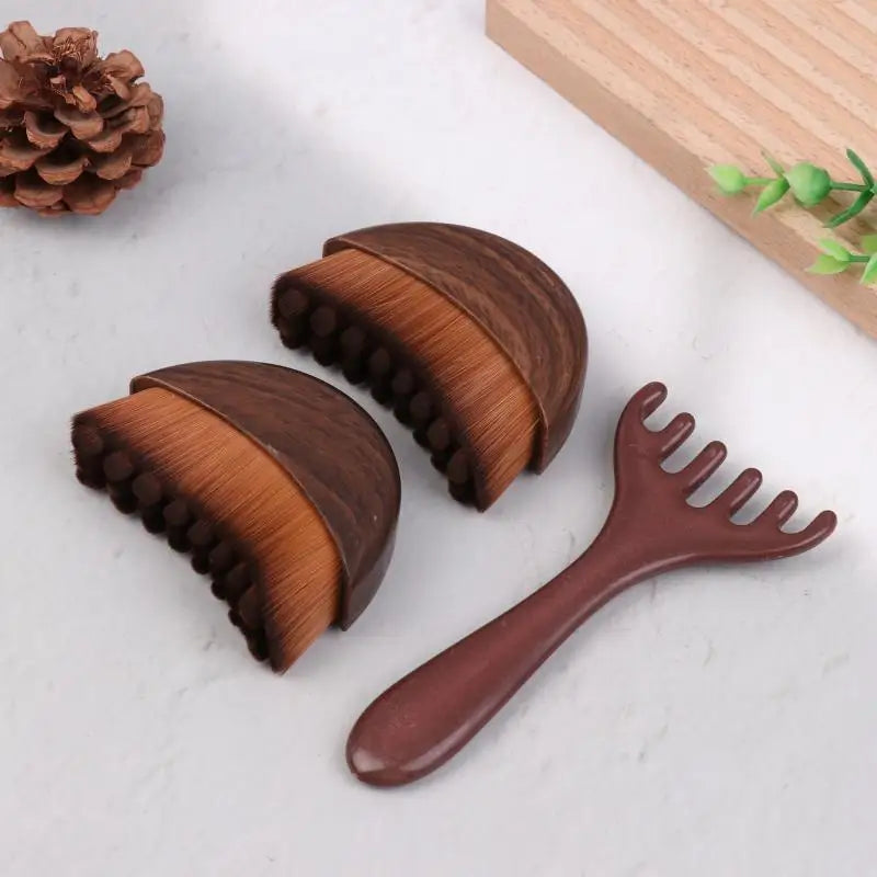 HUAHUA2026 NEW Facial Lymphatic Drainage Brush, Dry Massage Tool for Contouring & Reducing Puffiness, Face Sculpting Routine Beauty World Shop