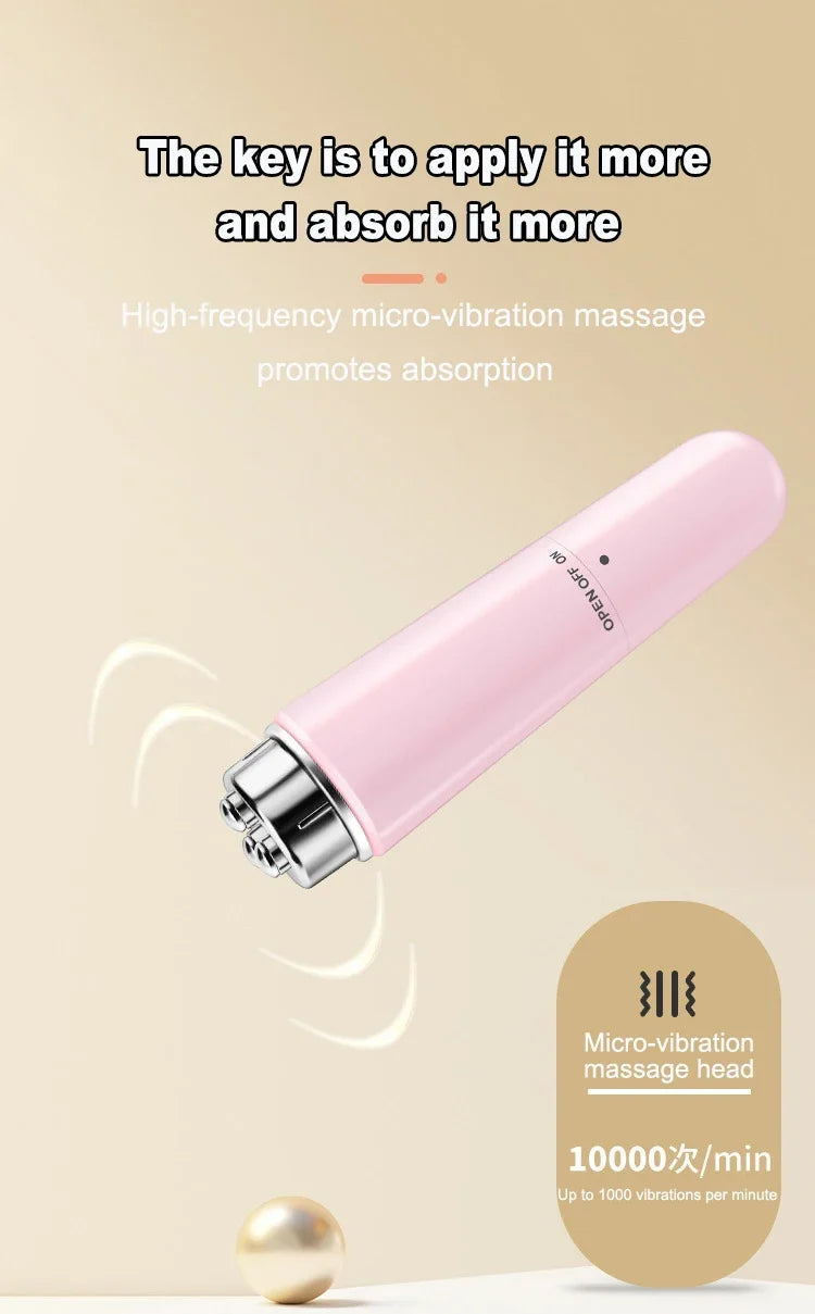 4 in 1 Electric Eye Massager Micro Vibration Facial Beauty Instrument for Relax Eye Dark Circles Eye Bags Puffiness Eye Massage Beauty World Shop