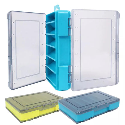 Shrimp Fishing Box Fishing Accessories Box Squid Jig Box Tackle Double Side Folio U Size Wooden Plastic Case for Fish Beauty World Shop