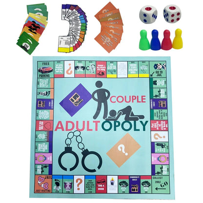 2025 New Adult Couple Game Night  Games Couple Board Funny Interactive 2 Player Board Game Beauty World Shop