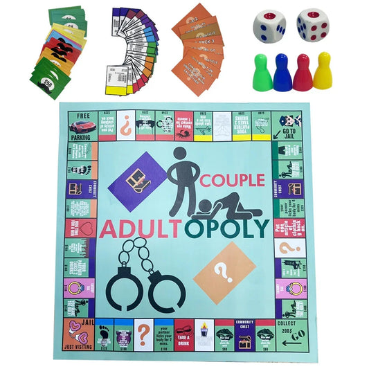 2025 New Adult Couple Game Night  Games Couple Board Funny Interactive 2 Player Board Game Beauty World Shop