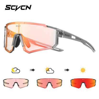 SCVCN Fashion Sunglasses for Men Sport Cycling Glasses Bike Bicycle Hiking Camping Golf UV400 Protection Glasses Women Baseball Beauty World Shop