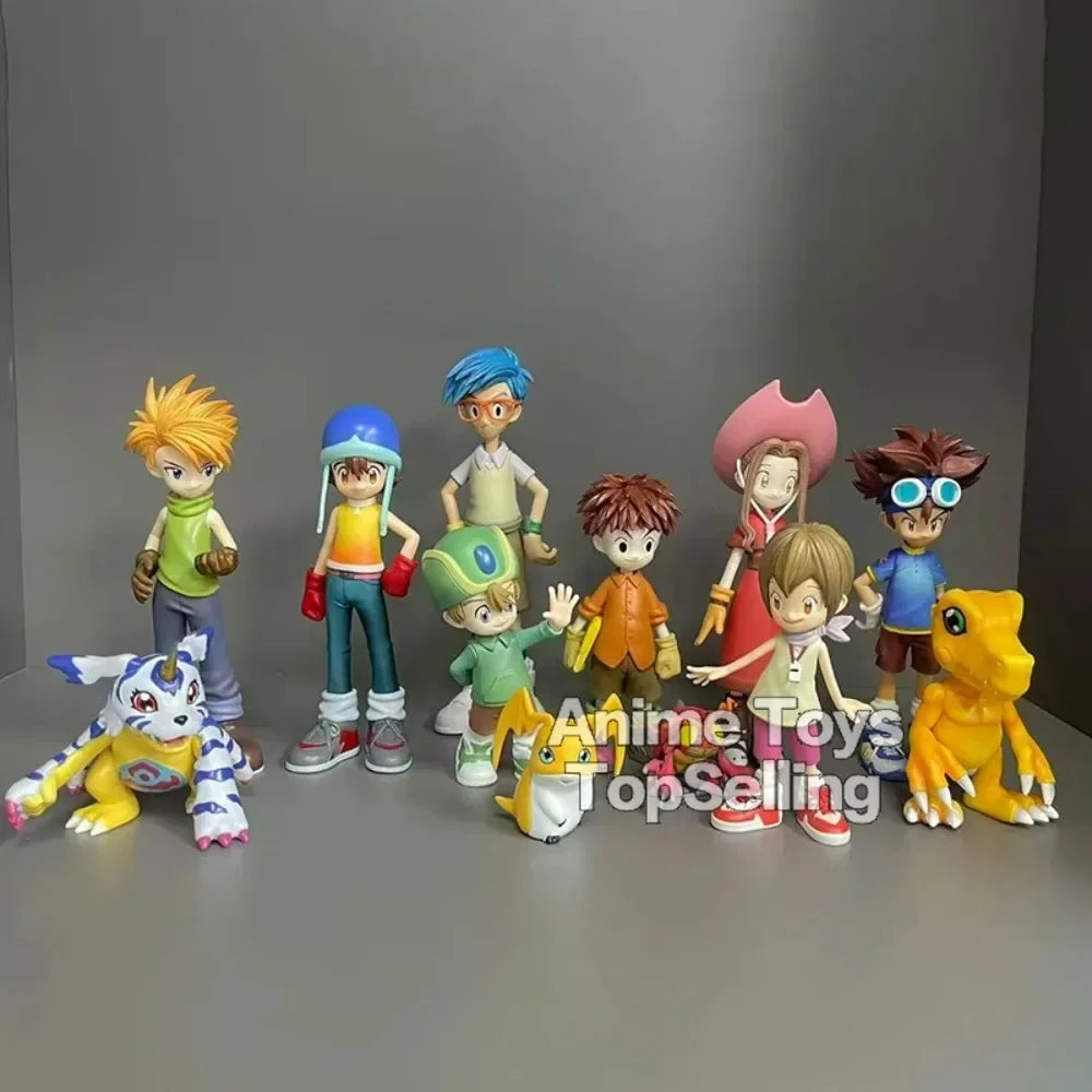 5-16cm Anime Digimon Adventure Figures Eight Main Characters Action Figure Pvc Statue Collection Model Toys Gifts Beauty World Shop