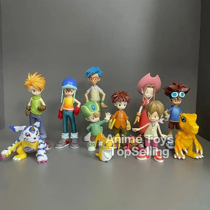 5-16cm Anime Digimon Adventure Figures Eight Main Characters Action Figure Pvc Statue Collection Model Toys Gifts Beauty World Shop