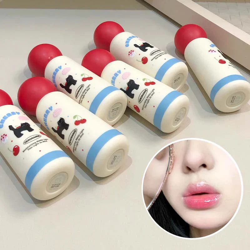 HERORANGE Meow Whisper Mirror Lip Gloss - Moisturizing Long-Lasting, Water-Glossy, Perfect for Spring/Summer Beauty Trend Shop