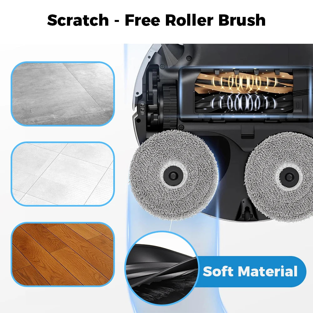 For Dreame Main Side Brush Hepa Filter Mop Rags Dust Bag X50 Pro/X50 Ultra/X50Master/L40S Pro Ultra/L50 Pro Ultra/MOVA V50 Ultra Beauty World Shop