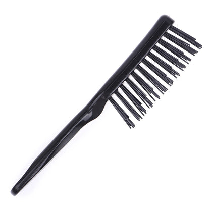 1PCS Wooden Comb Cleaner Delicate Cleaning Removable Hair Brush Comb Cleaner Tool Handle Embeded Tool Beauty World Shop