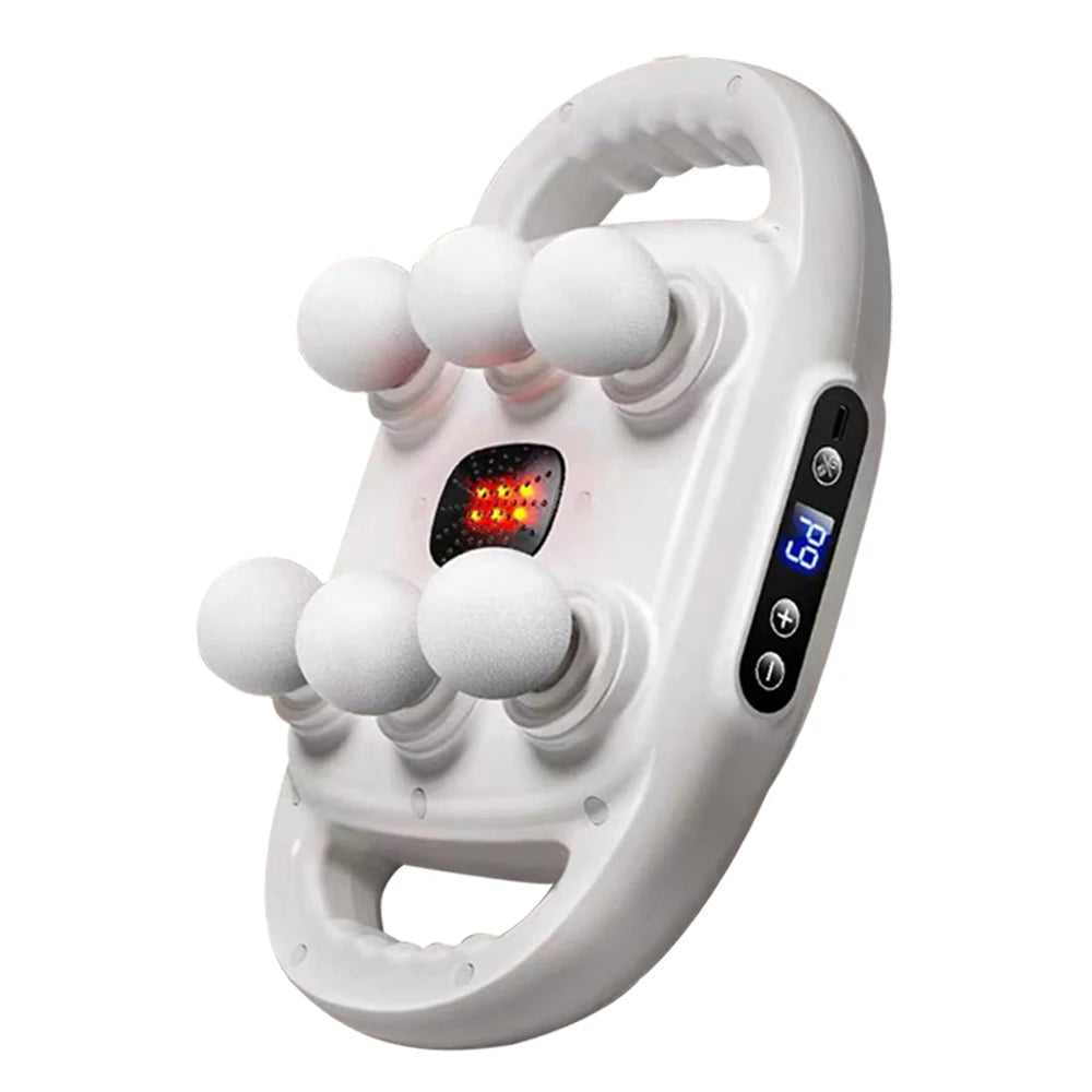 Fascia Massage Gun High Frequency Muscle Massager Gun Body Back Waist Shoulder Massage Machine 16 Heads Professional Fascia Gun Beauty World Shop