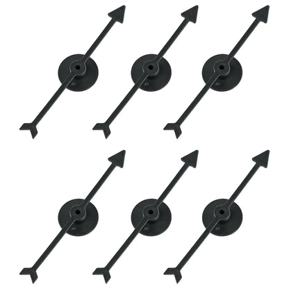 6pcs Plastic Arrow Pointer for Party DIY Board Game School Classroom Home Using Board Spinner Beauty World Shop