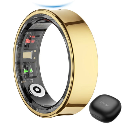 2024 COLMI R09 Smart Ring Men Women with Charging Case, Health and Sleep Monitor, Skin Temperature Monitor, 60 days battery life Beauty World Shop