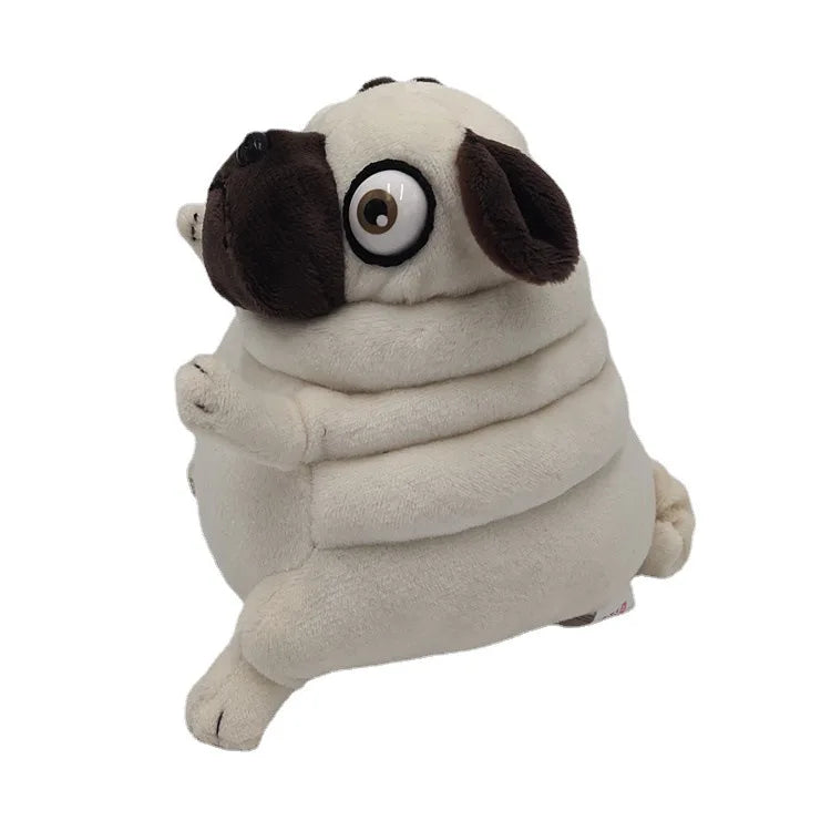 kawaii Plush Toys 15cm dog the Elf Fat Pug Sitting Pug Dogs Toy Stuffed Dolls for Kids Children Birthday Gift Dolls Beauty World Shop