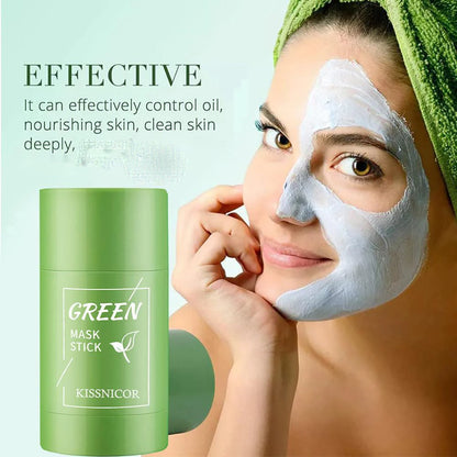 Green Tea Mask Face Clean Green Tea Cleansing Deep Moisturizing Shrink Pores Blackhead Acne Facial Korean Skin Care Beauty World Shop