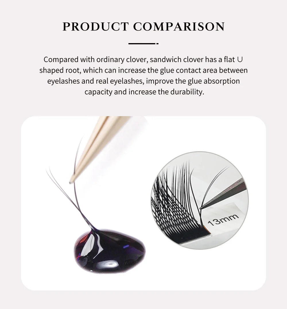 DeceMars YY Eyelash Extension 6mm-18mm Length Black Beauty World Shop