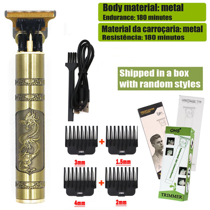 T9 Hair Clipper Repair Beard Shaving Body Hair Trimmer Clippers Electric Machine Men Haircut Machine 0mm Barber Shaver Beauty World Shop