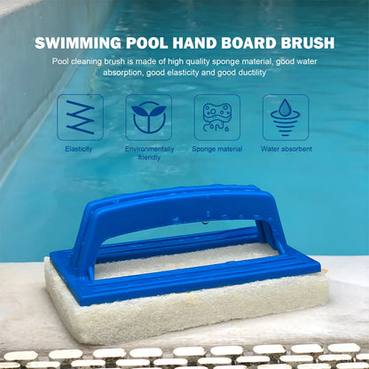 Pool Wall Cleaning Brush Waterline Scrubber Cleaning Pool Hot Spring Swimming Pool Spa Tub Accessory Sponge Brush pools Cleaner Beauty World Shop
