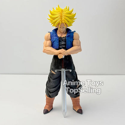 25cm/9.84in Anime Dragon Ball Z Trunks Figure Future Trunks Action Figures MPVC Statue Collection Model Toys for Children Gifts Beauty World Shop