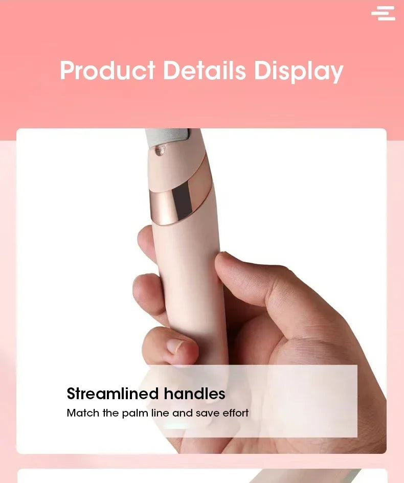 NEW USB Electric Dead Skin Pedicure Automatic Foot Grinder Rechargeable Roller Feet Pedicure Tool with 2 Removable Roller Heads Beauty World Shop