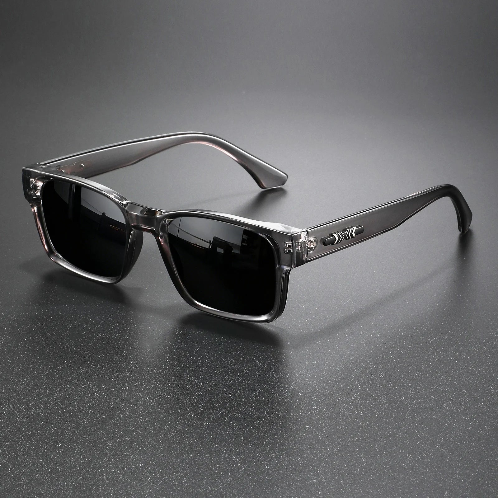 Retro Punk Fashion Sunglasses - Square Protective Frame, UV400 Unisex for Outdoor Adventures & Casual Style Beauty World Shop