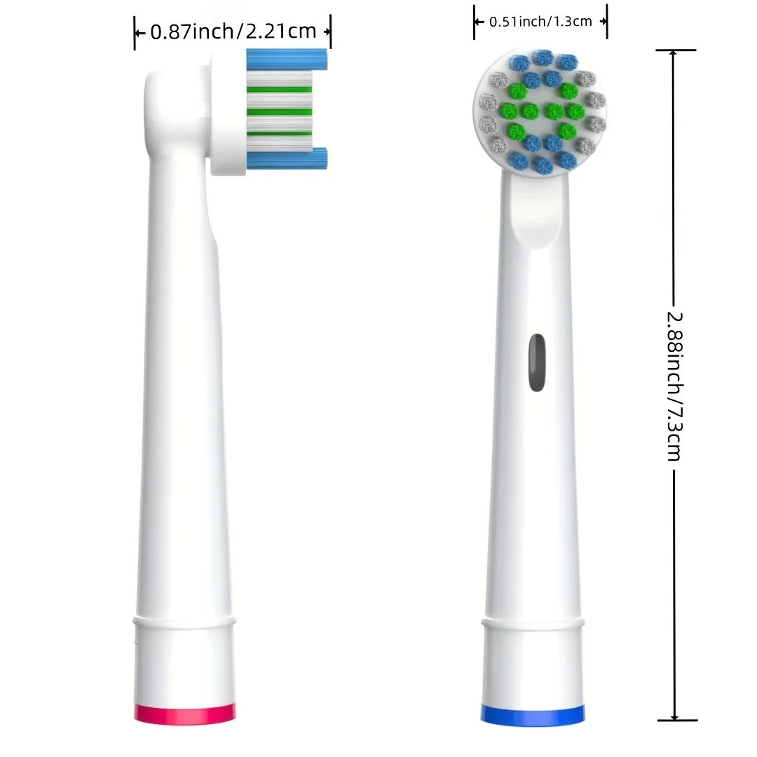 4/12/16/20 Pcs Replacement Toothbrush Heads Compatible with Oral-B Braun Professional Electric Toothbrush Heads Brush Heads Beauty World Shop