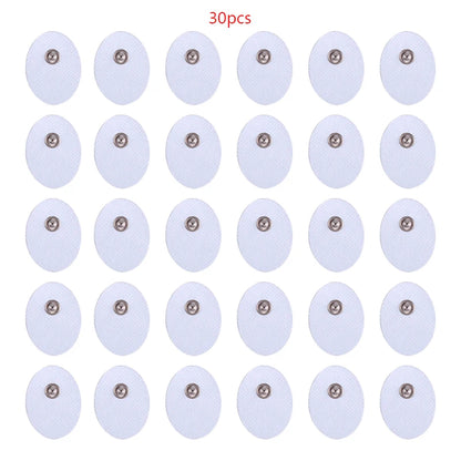 30/50/100pcs Electrode Pads Low Frequency Massager EMS Tens Machine Digital Massager Tools Beauty World Shop