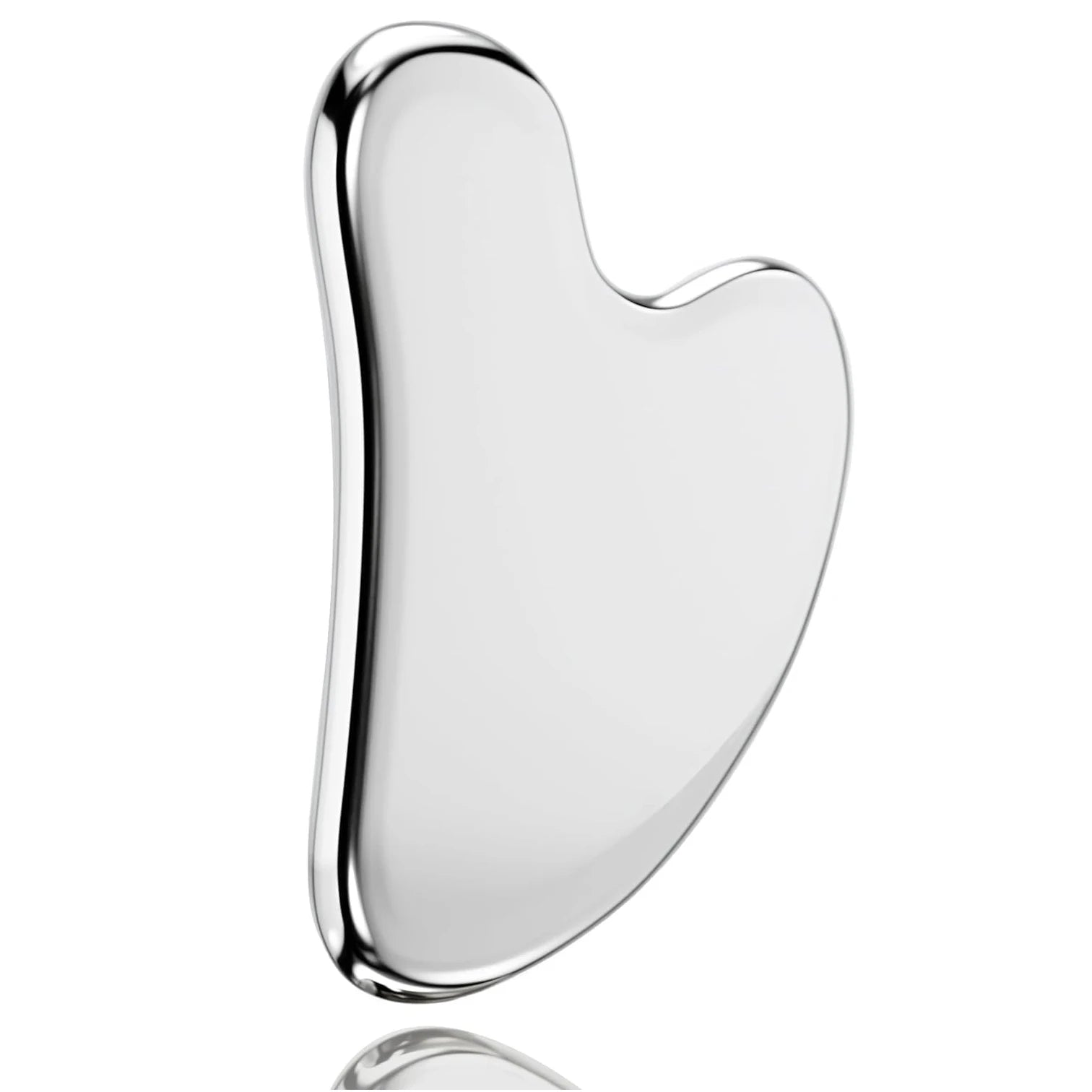 Facial care set, including a stainless steel facial gua sha tool with 3D roller massage function and an eye massager Beauty World Shop
