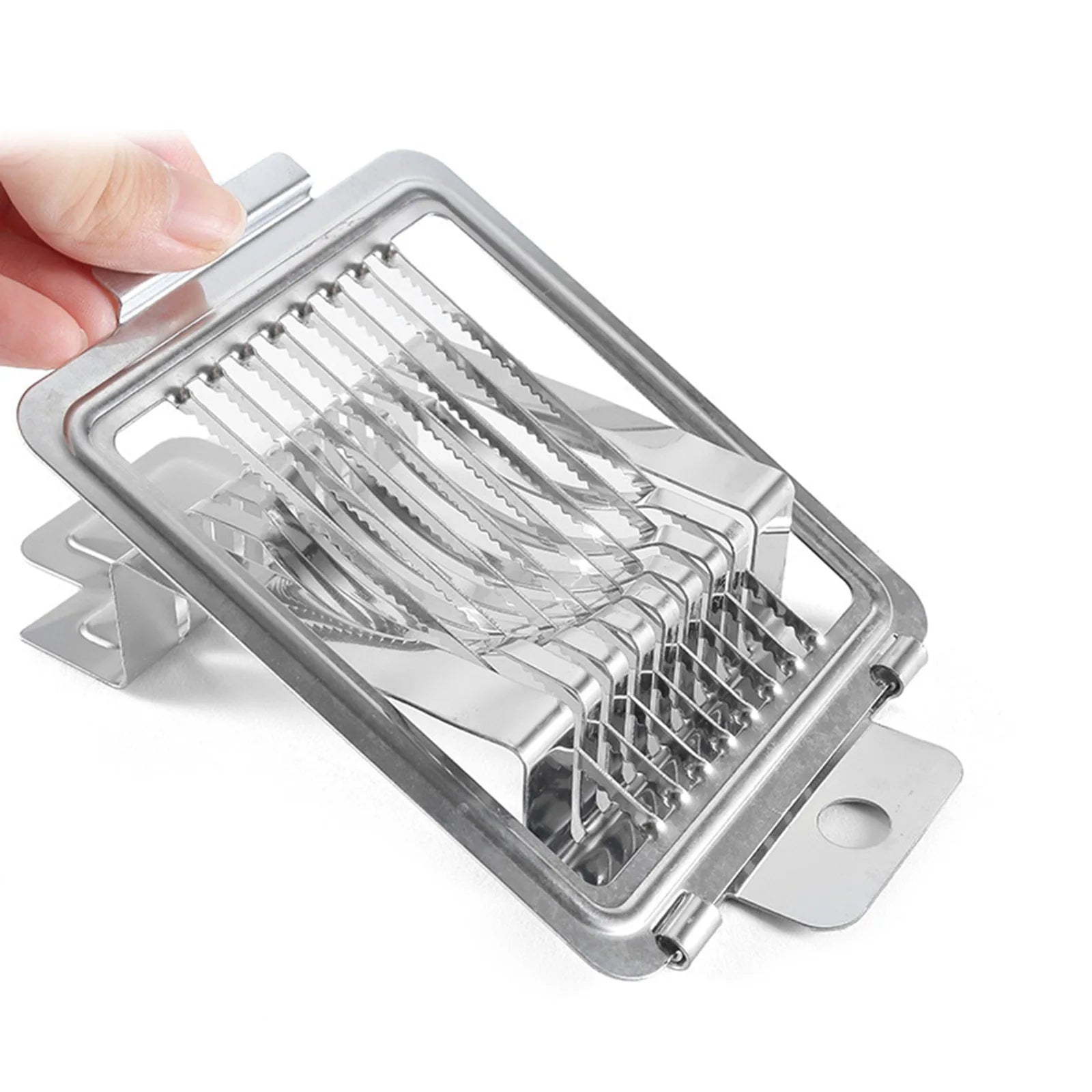 Egg Slicer Cutter Hard Boiled Eggs Multipurpose Egg Cutter Mini Manual Egg Slicer Egg Ham Mushroom Strawberry Soft Fruit Beauty Trend Shop