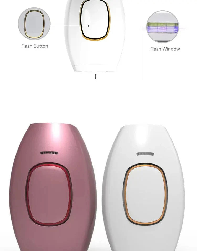 Body Bikini IPL 500,000 Flash Depilator Pulses Permanent Laser Epilator Painless For Women Hair Removal Home Use Devices Beauty World Shop