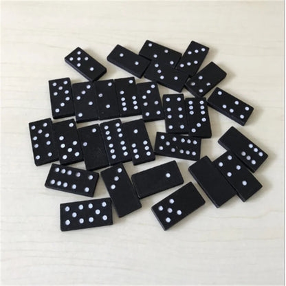 28pcs/Set Wooden Domino Board Games Table Game Domino Toys, Kid Children Educational Toys For Children Gifts Christmas gift Beauty World Shop
