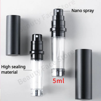 10ml 5ml Mini Bottom Filling Perfume Spray Dispenser Bottles Cosmetic Refillable Spray Atomizer Portable Liquid Container Bottle Beauty World Shop